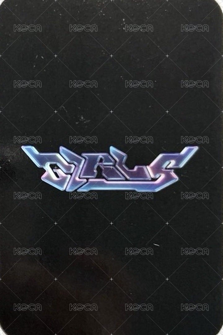 Girls 專輯卡 美網盒子柚 背面