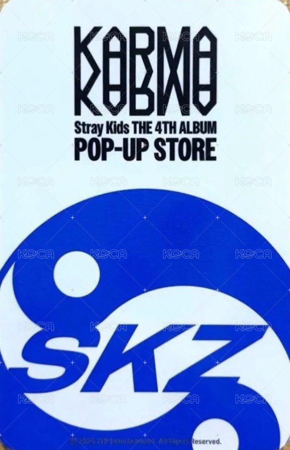 KARMA 快閃店   2.0 幸運卡  背面