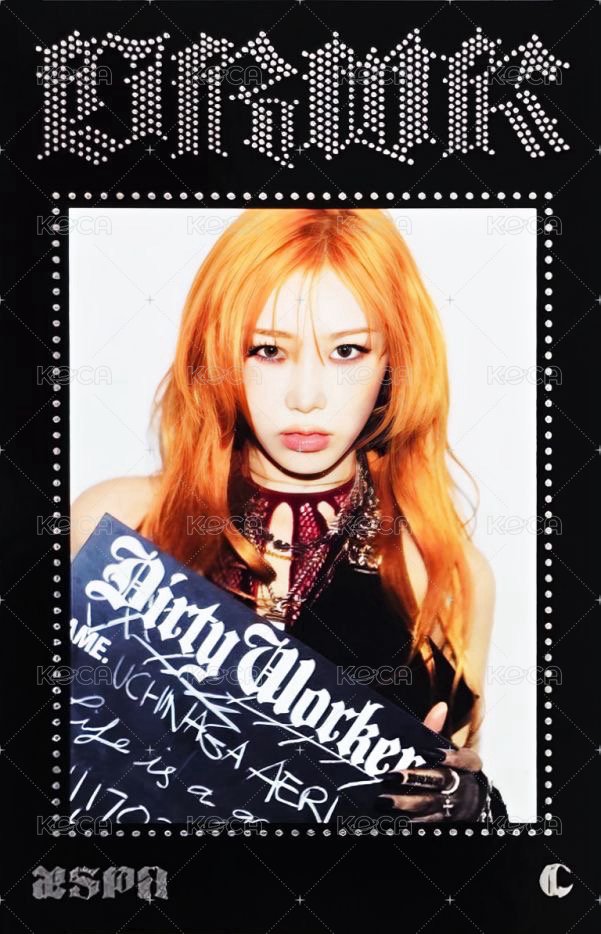 Dirty Work 隨機卡 快閃黑版吉 正面