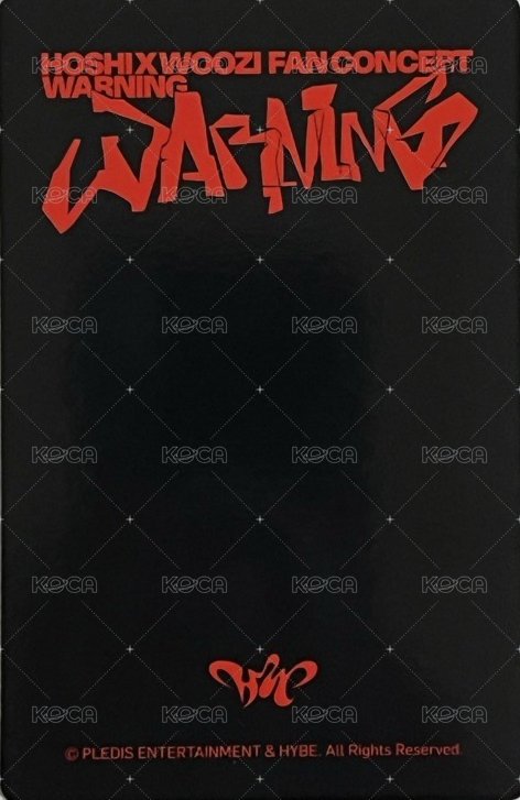 WARNING 周邊卡 B set 背面