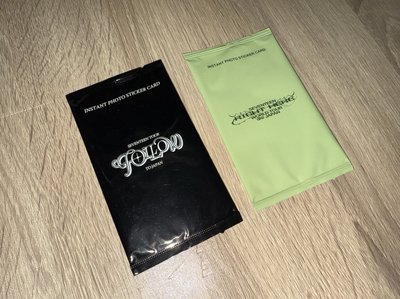 隨機拍立得 未拆