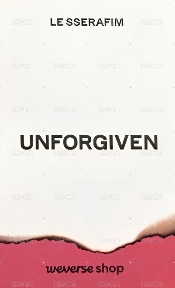 UNFORGIVEN wvs 簽售卡 2.0簽售 背面