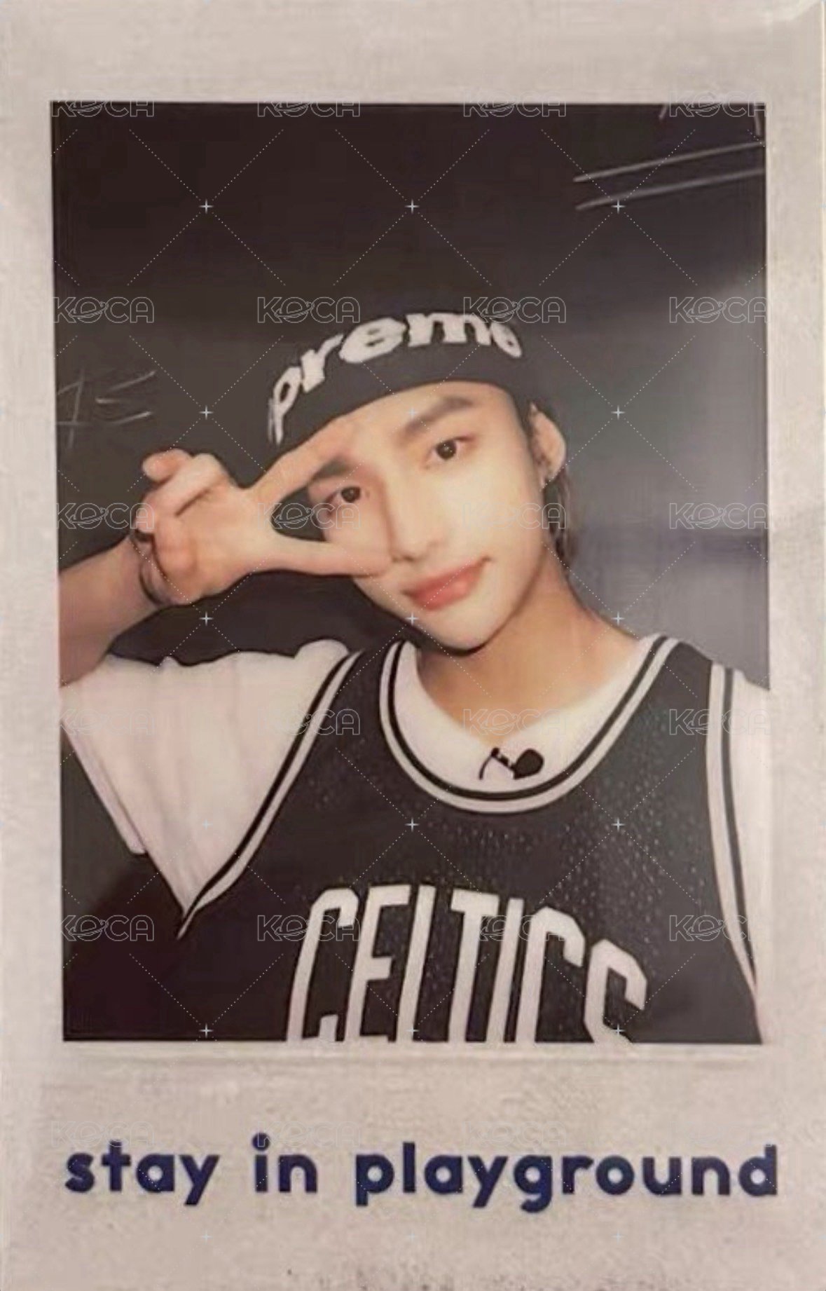 Stay in Playground 周邊卡 拍立得 正面