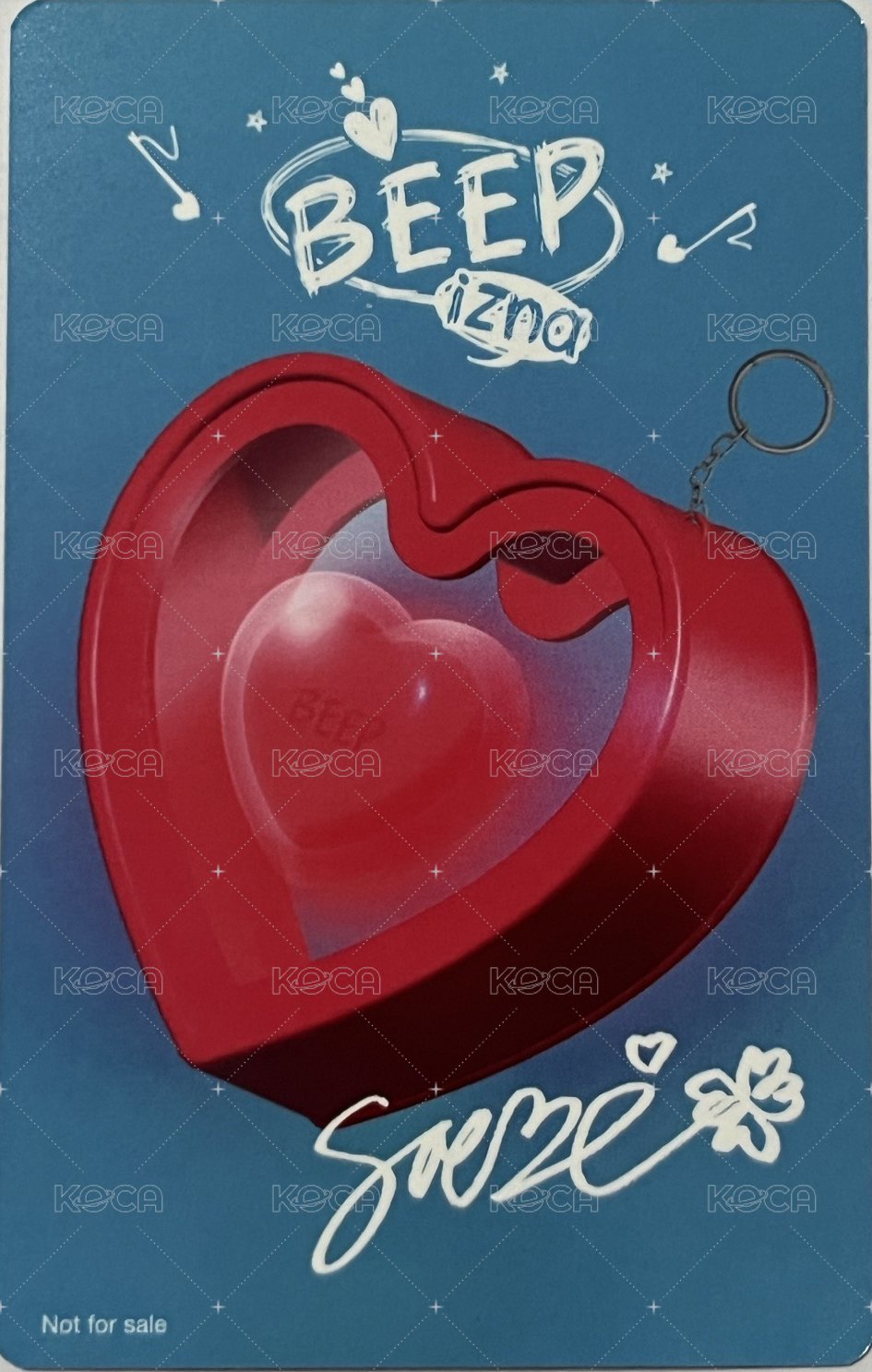 BEEP 塔店 澀谷限定 特典卡  背面
