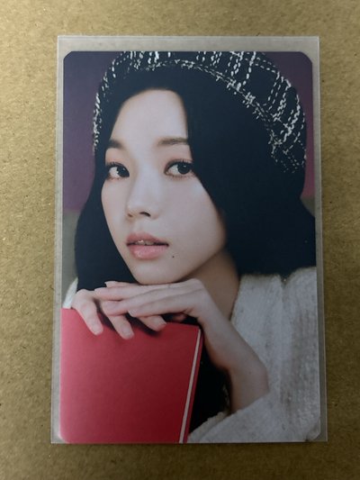 aespa Karina 柚子 2022年曆 周邊卡 後續 照片組柚