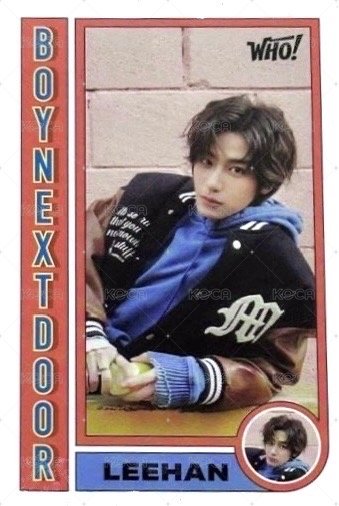 WHO! 專輯卡 ID 卡 5 正面