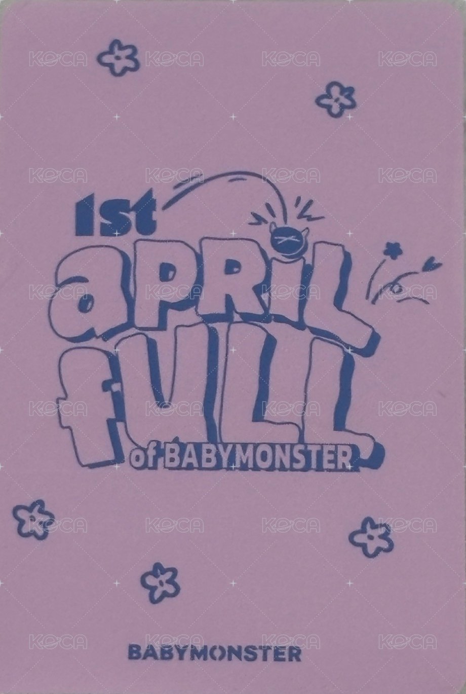 一週年 wvs 幸運卡 春季幸運卡 Rora ver.A 背面