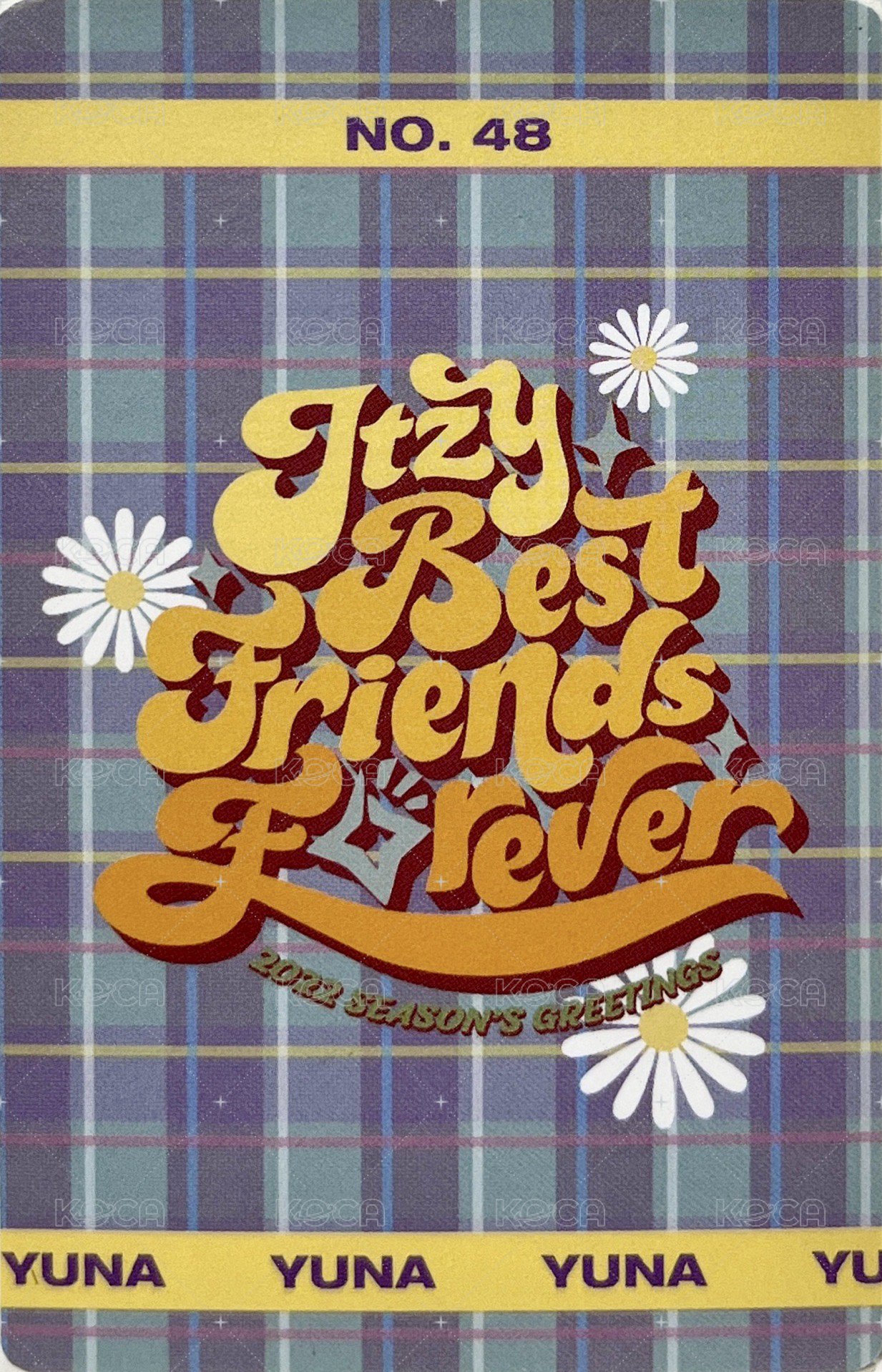 2022年曆 隨機卡 No.48 背面