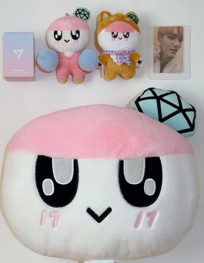 [ 蹦蹦SET ] 抱枕 柴犬 啦啦隊 / HMV聖誕特典卡 #BONGBONGEE