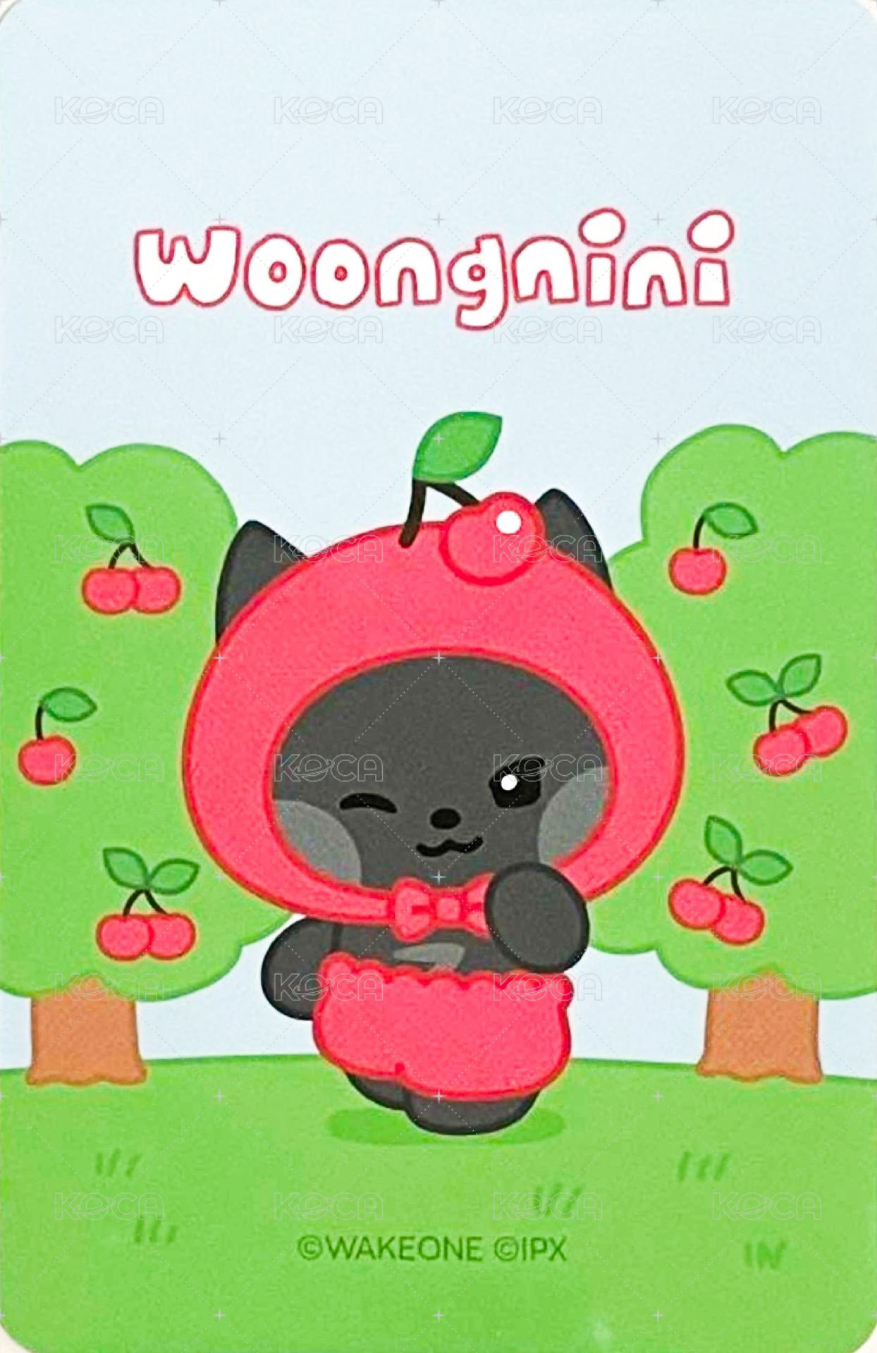 zeroni 水果 滿額卡  背面