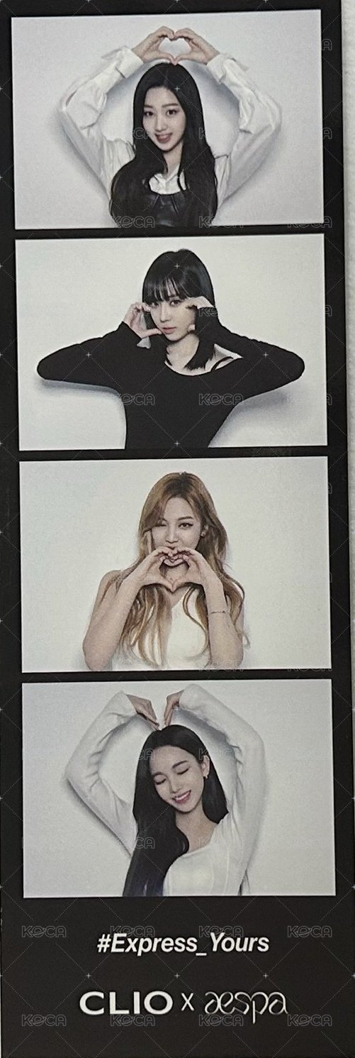 代言卡 clio 人生四格 正面