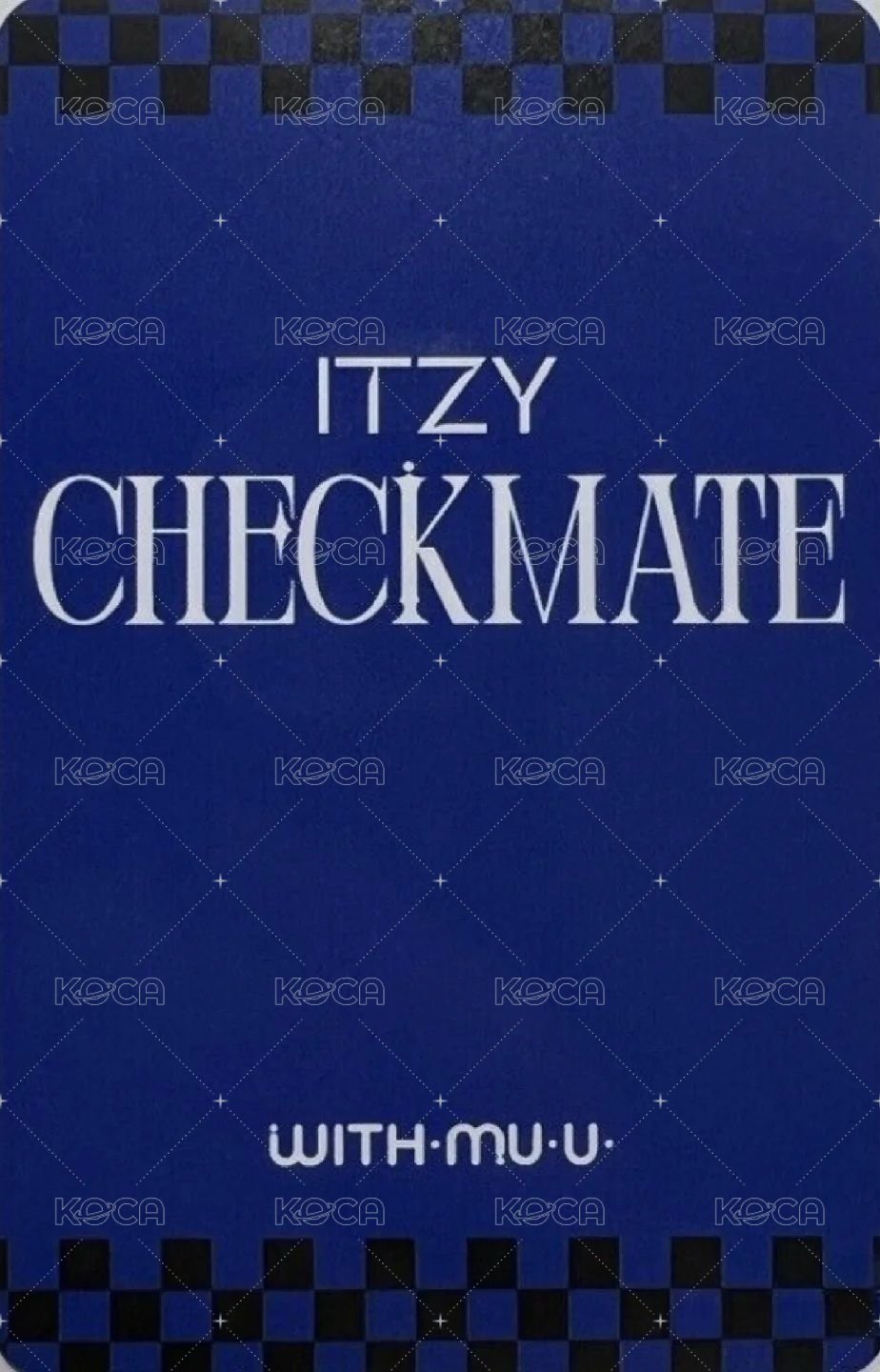 CHECKMATE wm 蝦皮 簽售卡  背面