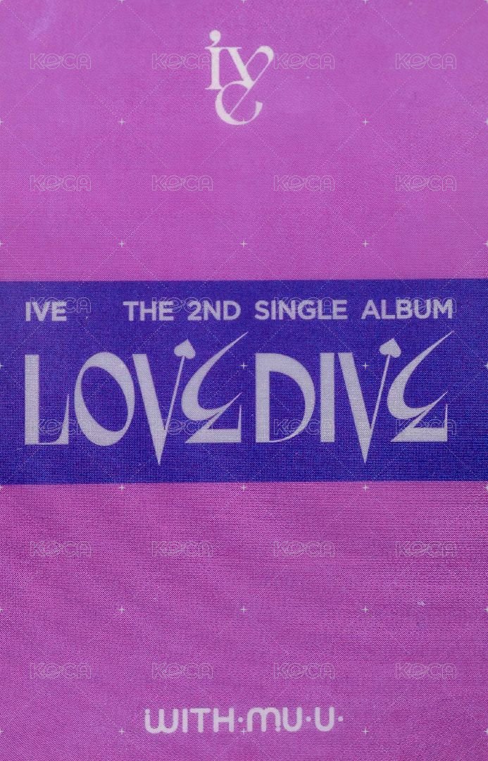 LOVE DIVE wm 3.0 簽售卡  背面