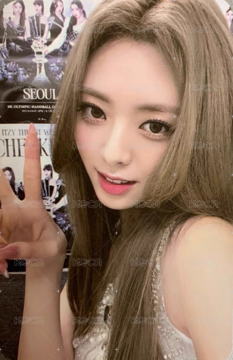 CHECKMATE 1st 世巡 jyp 特典卡 首爾場 藍光/DVD 正面