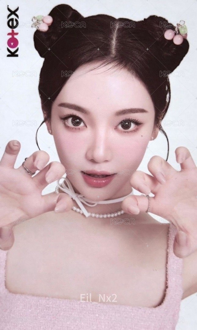 代言卡 高潔絲Kotex寧 正面