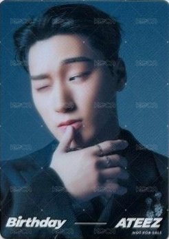 Birthday hmv 特典卡  正面