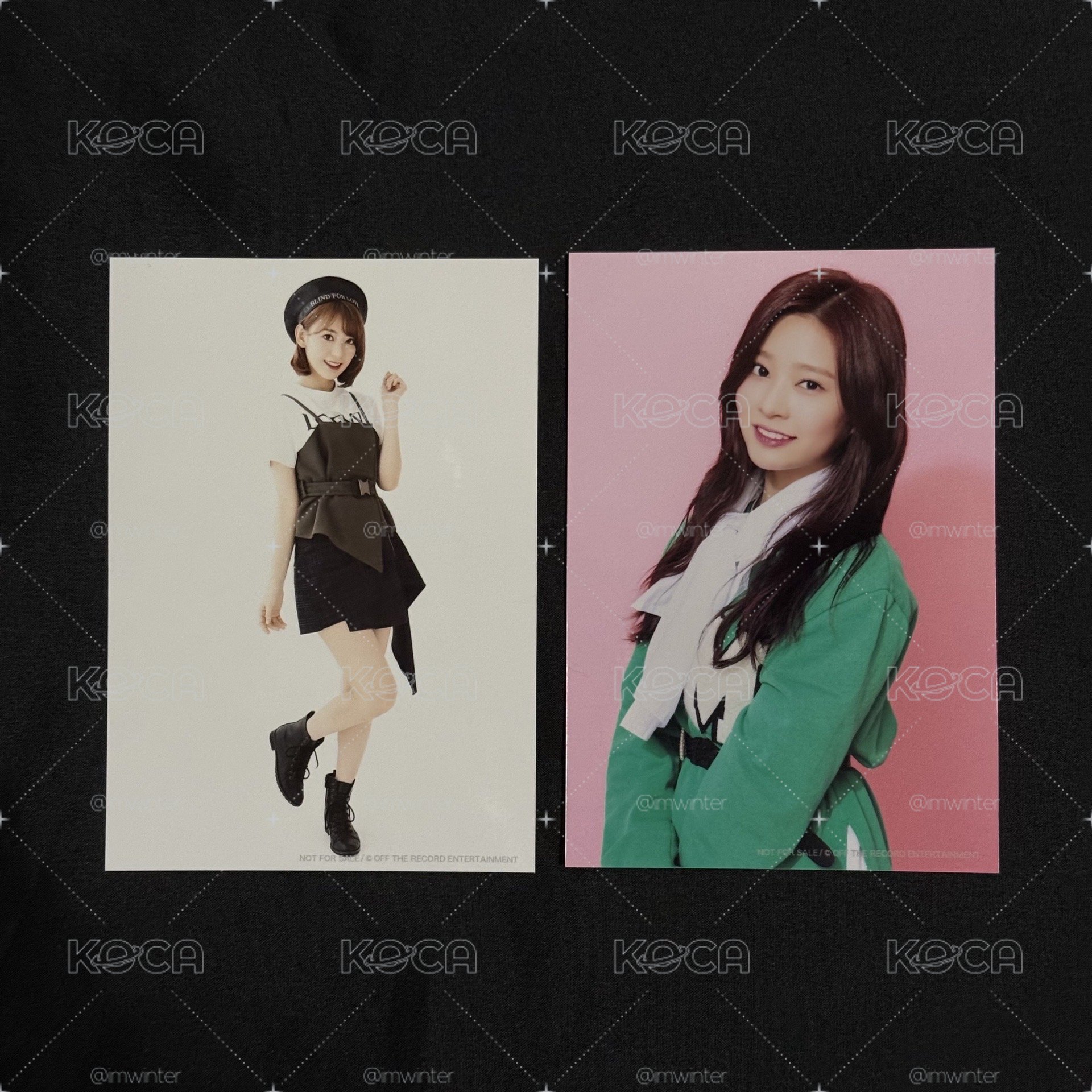 IZ*ONE 宮脇咲良 金珉周 日單生寫