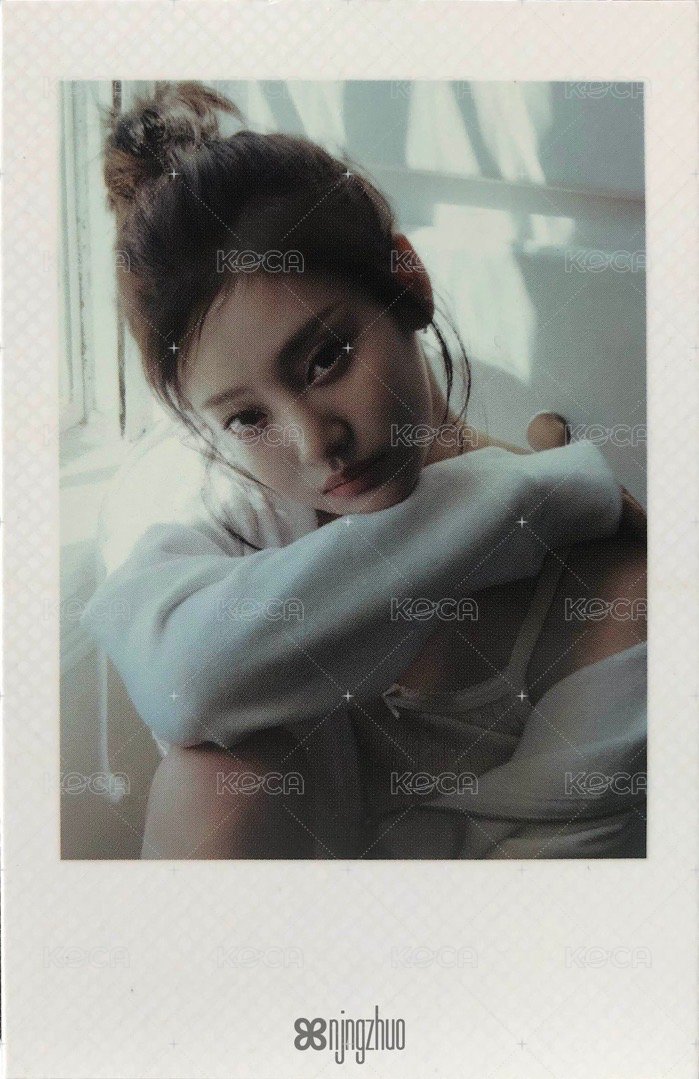 MY WORLD 專輯卡 zine版 wtmw拍立得寧 正面