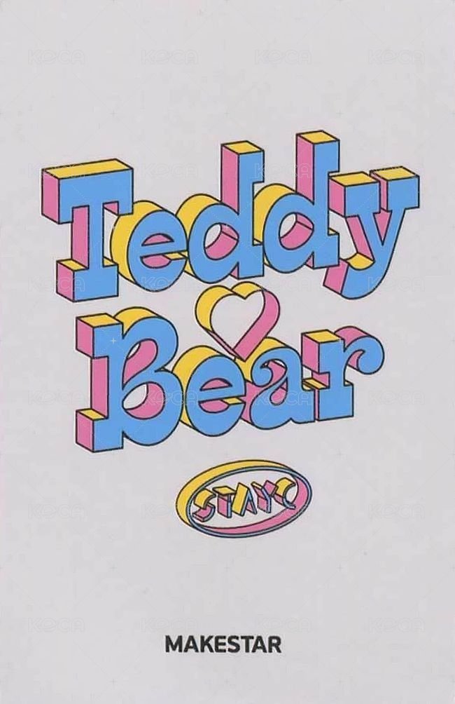Teddy Bear ms 1.0 特典卡 小紅帽ver. 背面