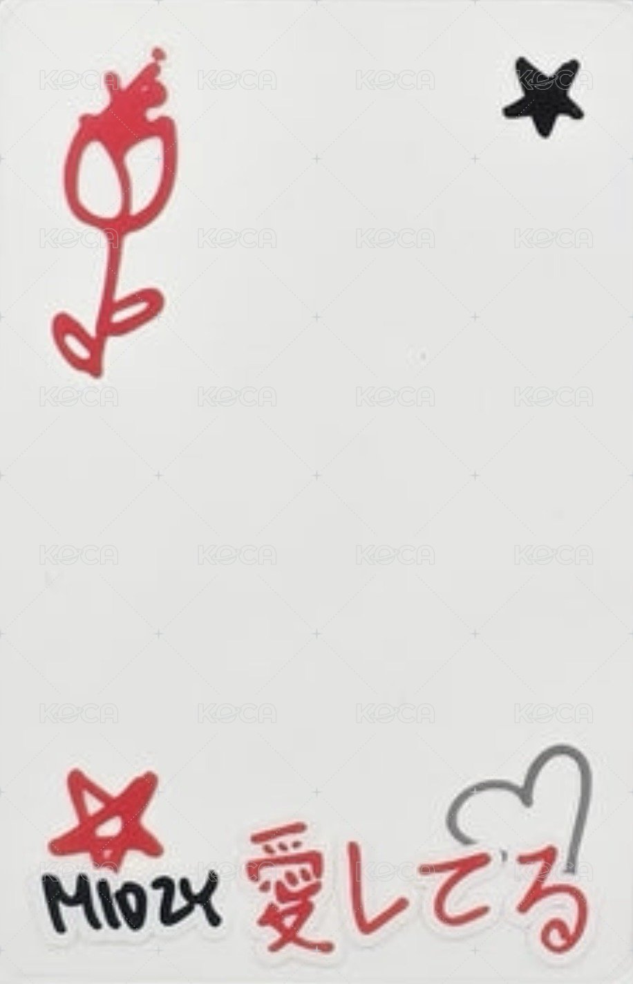 GWBG sw 日本 簽售卡 透卡 正面