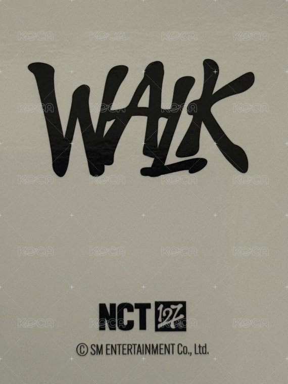 WALK sm 特典卡  背面