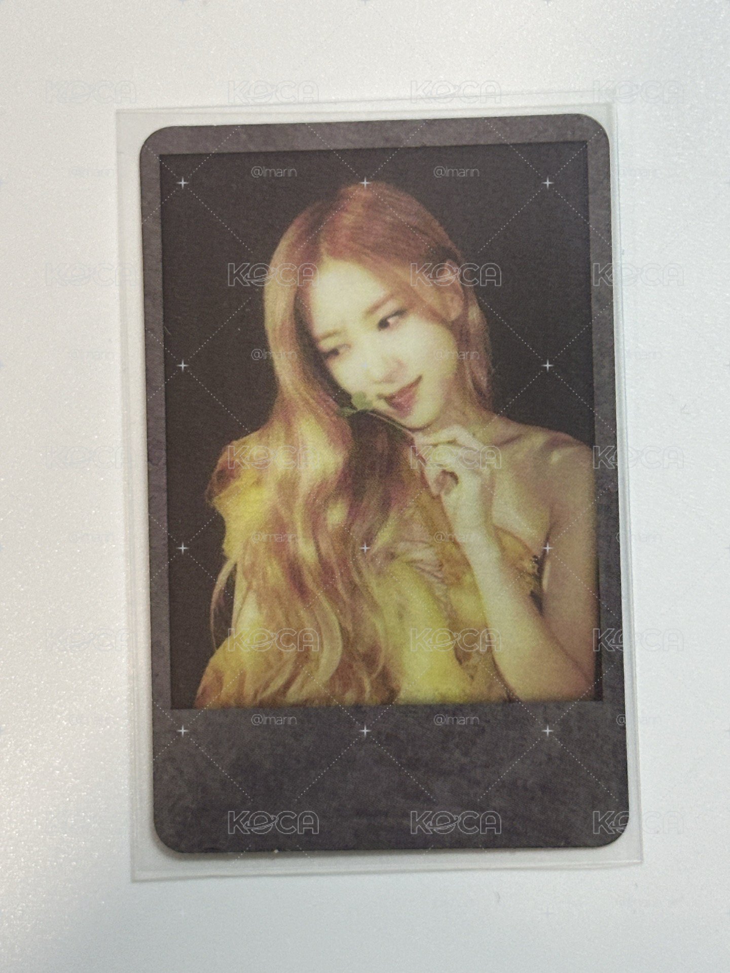 ♡︎BP肉 Kill This Love 專輯卡 Black ver.B