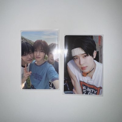 NCT WISH SION SAKUYA YUSHI JAEHEE 炸豬排三人卡 快閃卡包