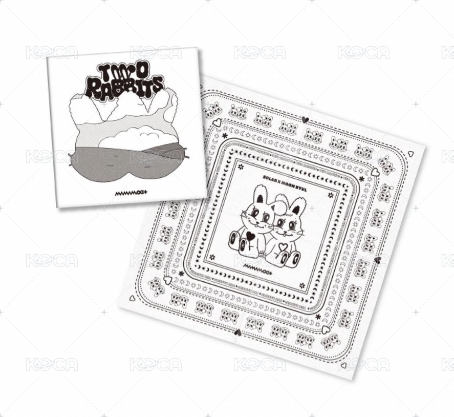 Mamamoo+ Two Rabbits 絲巾