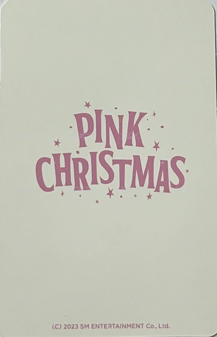 23聖誕 隨機卡 柚吉雙人 背面