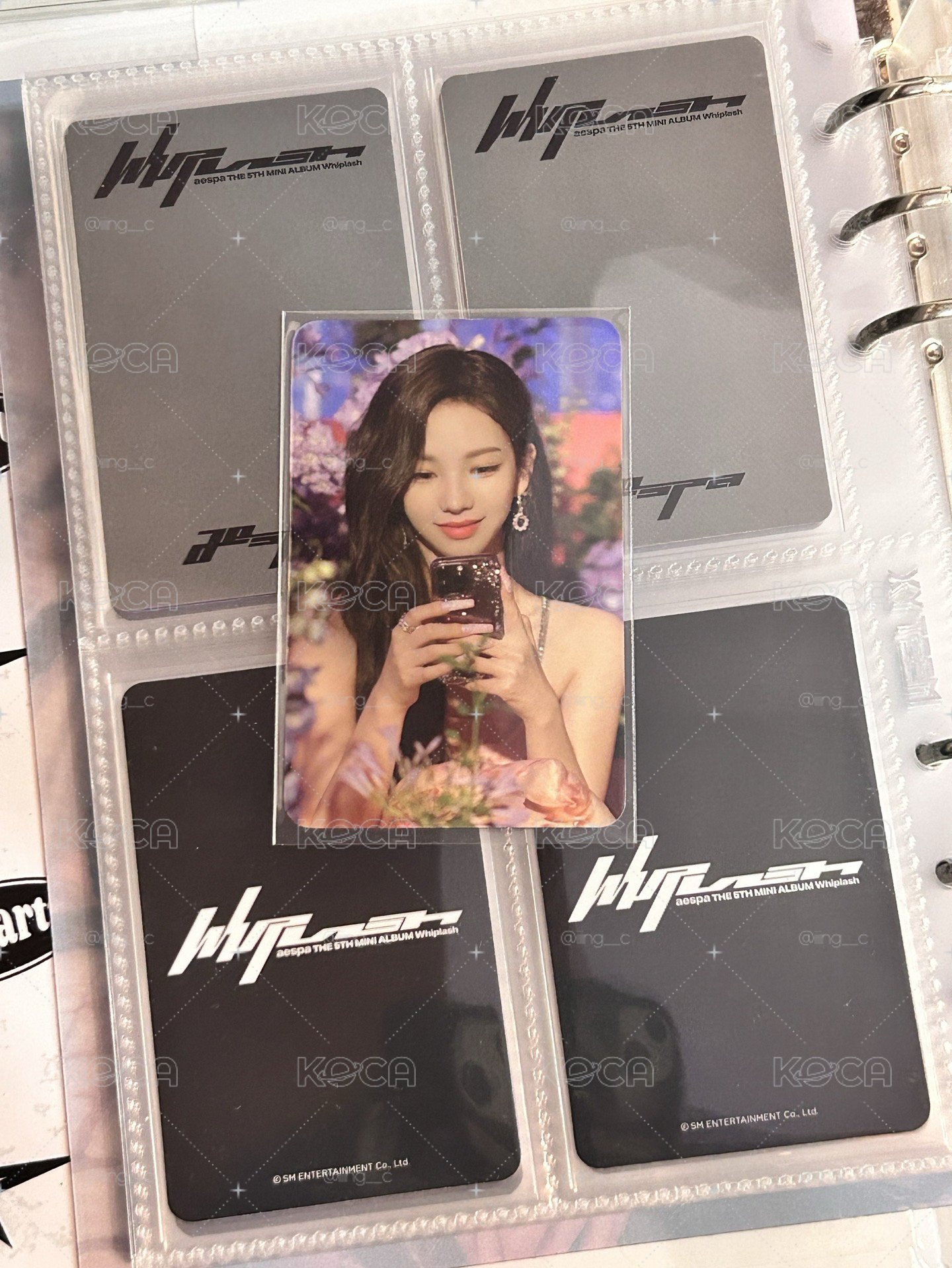 Karina aespa:MY First page TINCASE PHOTO PACK