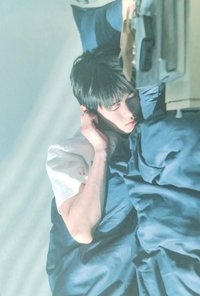 Sparkling Blue sw 咖啡廳 明信片 