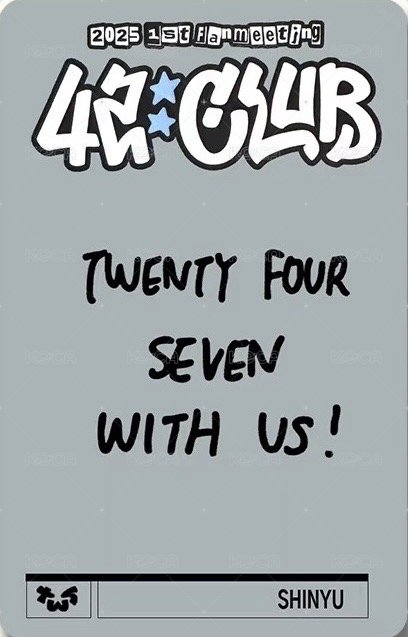 飯咪回憶錄 周邊卡  背面