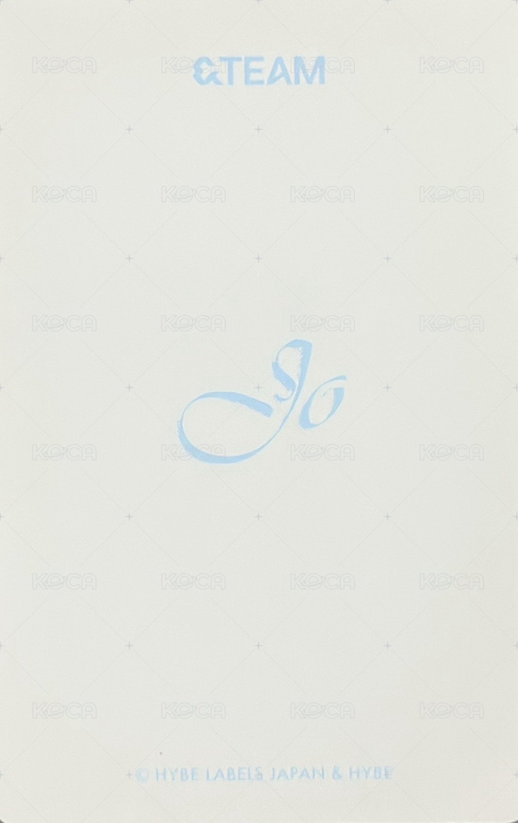 雪明 隨機卡  背面