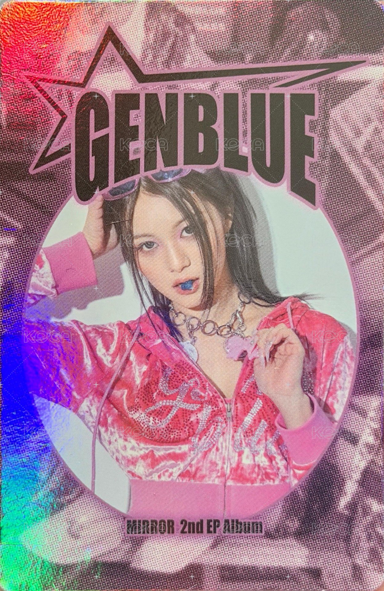 2nd EP Album - MIRROR 專輯卡 ID CARD 正面