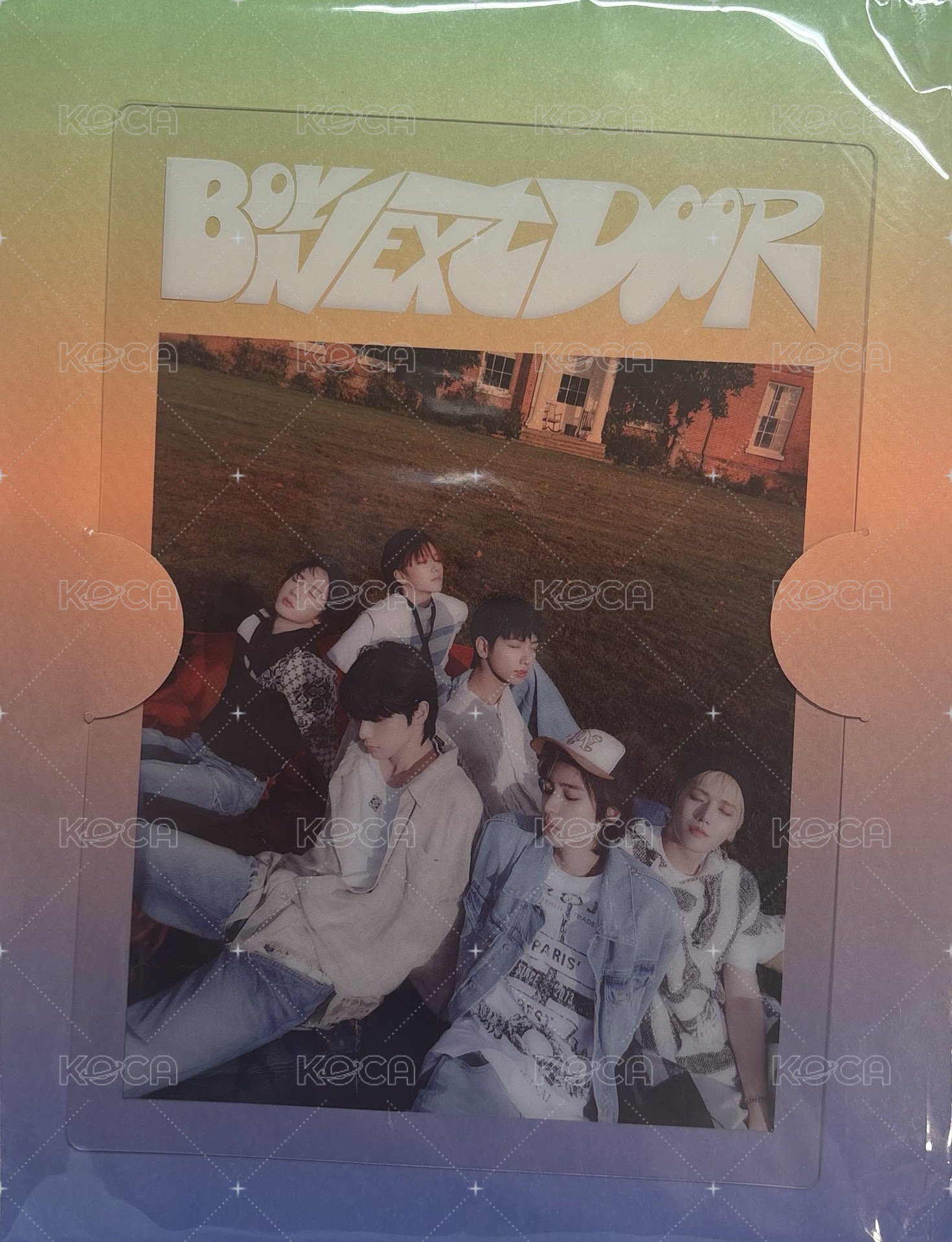 HOW? wvs 單封 明信片 特典 正面