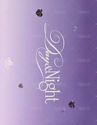 Day & Night 專輯卡 Ever Music版 Night ver. 手寫卡 背面