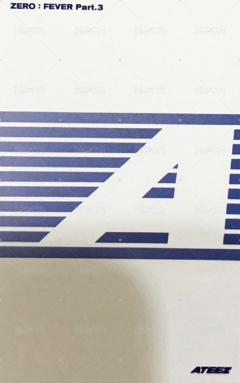 FEVER pt.3 專輯卡 Z ver. Limited 背面
