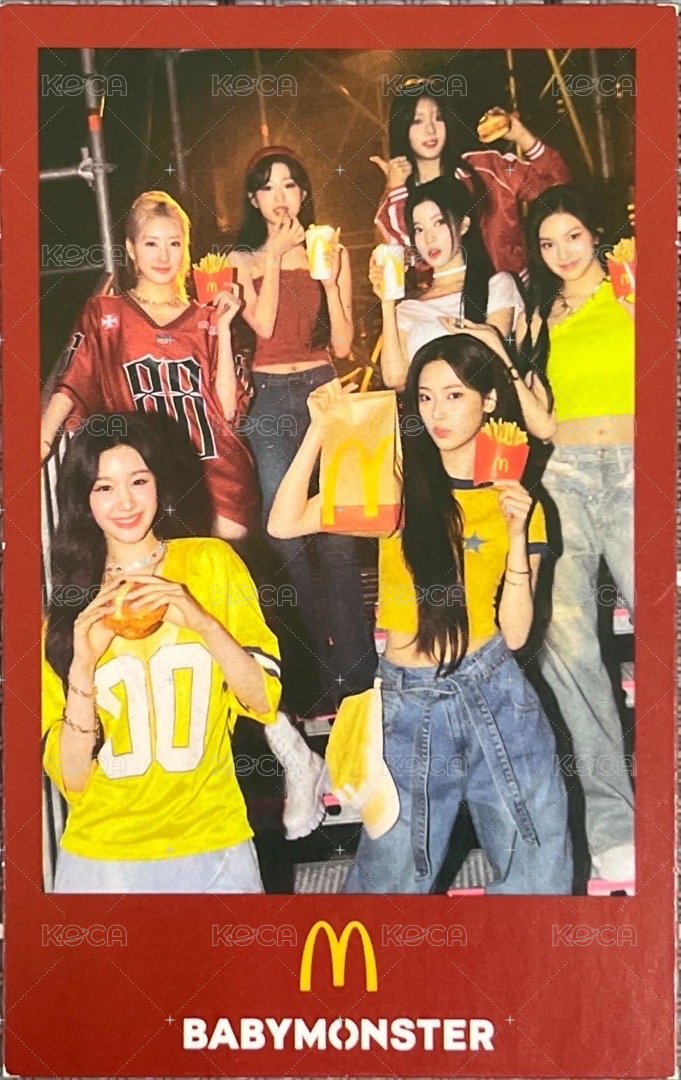 代言卡 麥當勞2.0 團體卡 正面