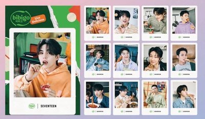 Bibigo 代言卡一套（缺哲）