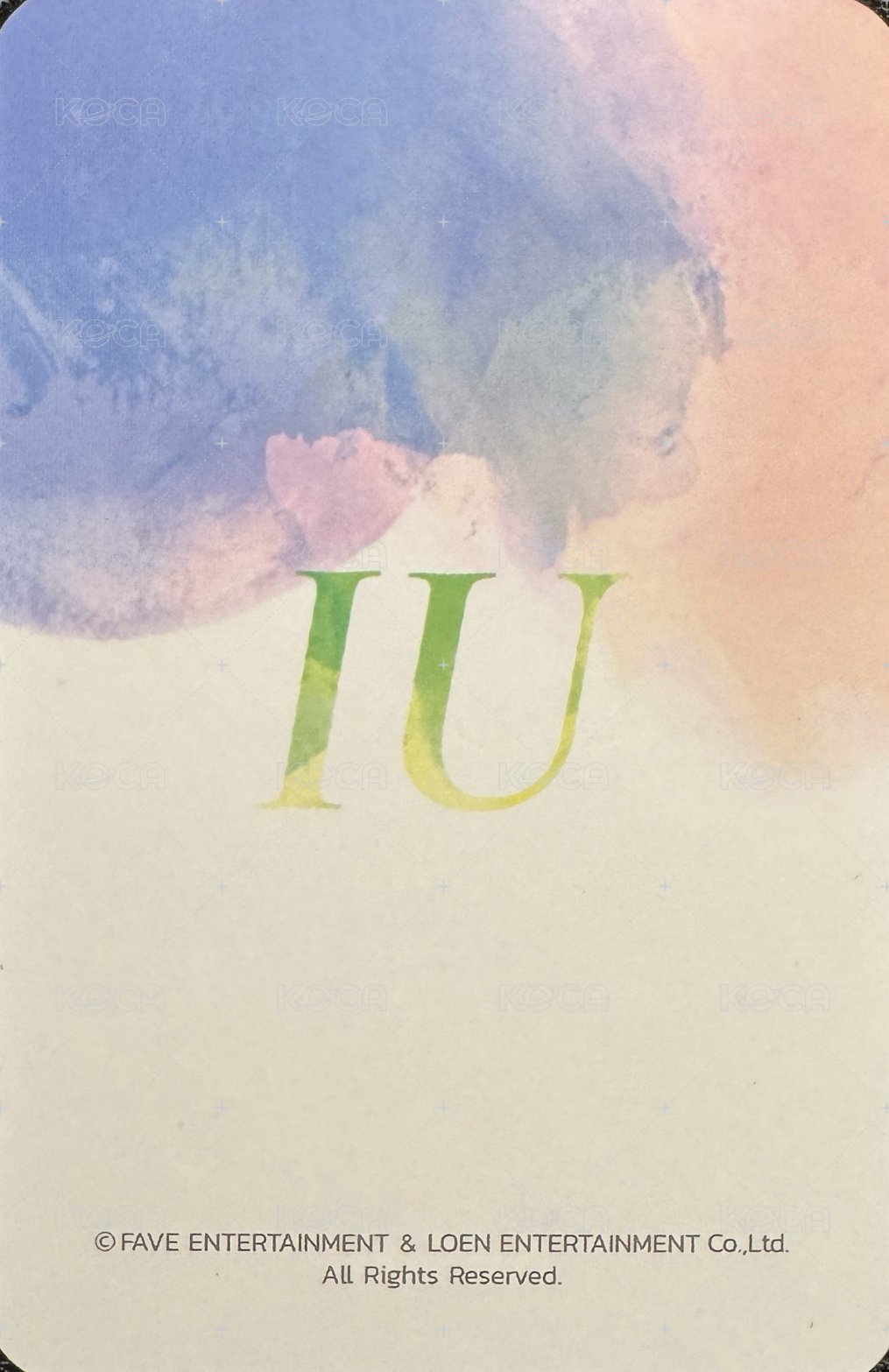 18’年曆 年曆卡  背面