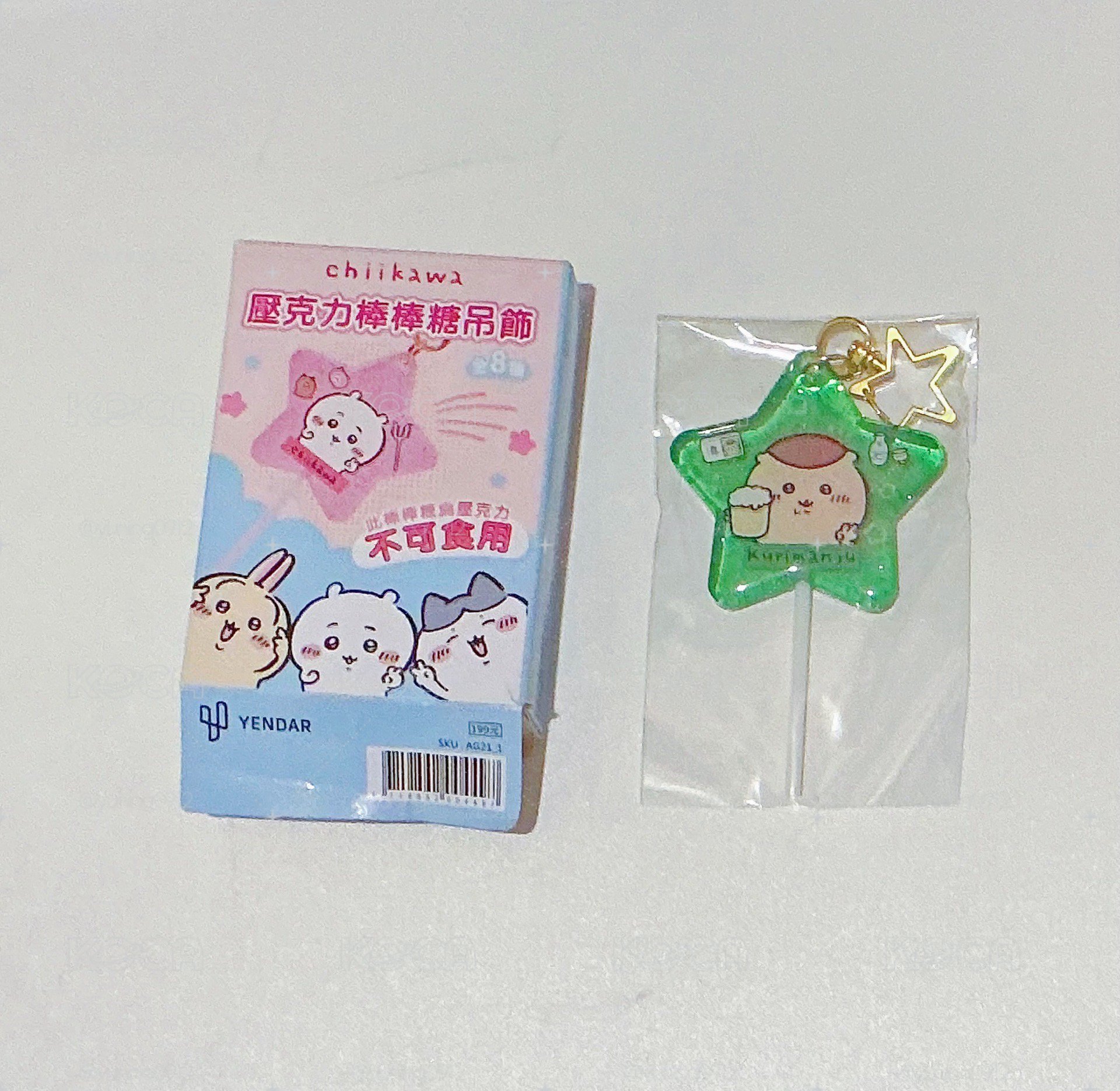 吉伊卡哇棒棒糖壓克力吊飾