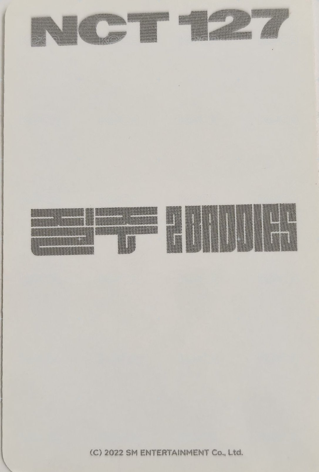 疾馳 (2 Baddies) 隨機卡  背面