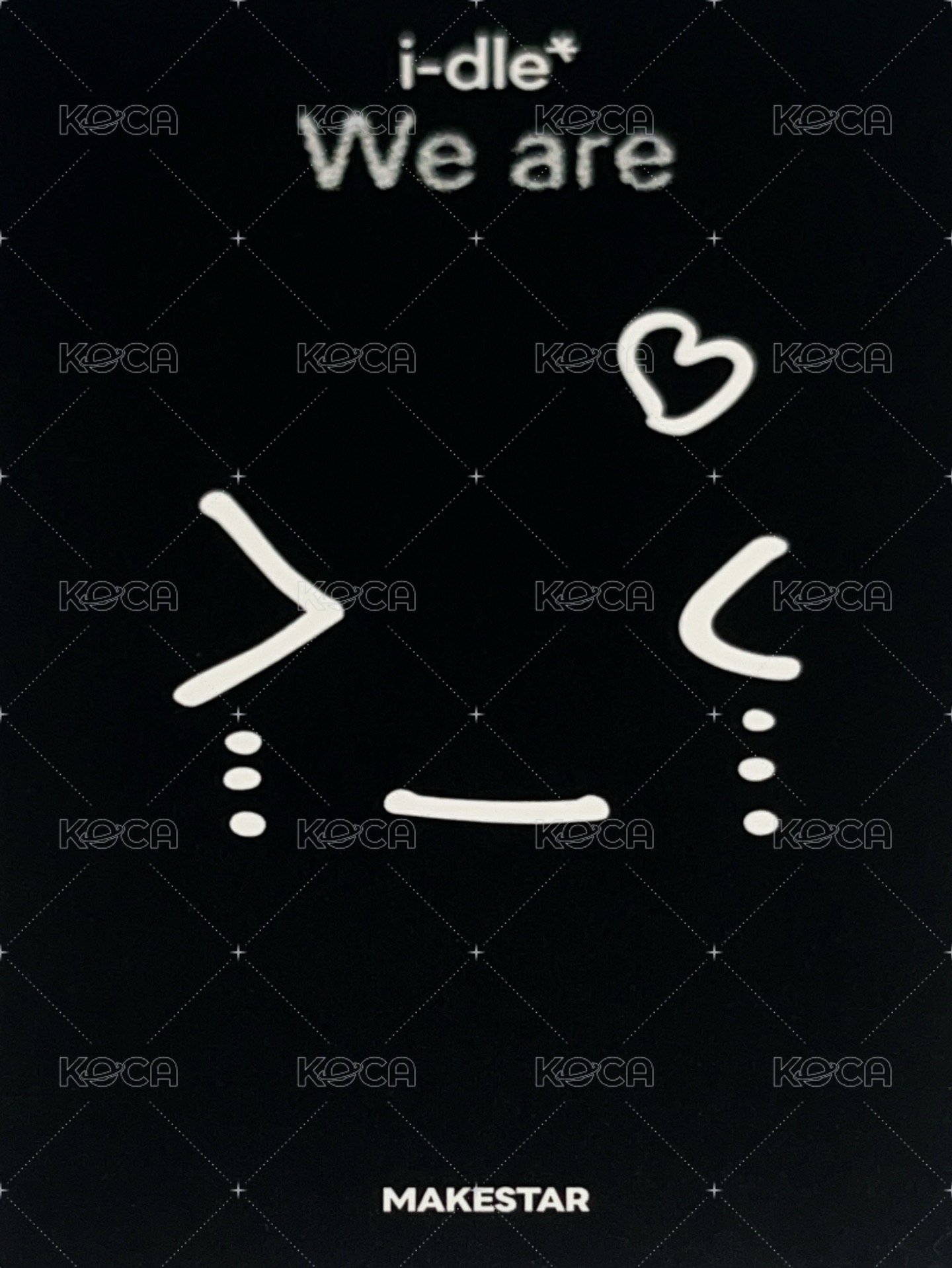 We are ms 5.0 幸運卡  背面