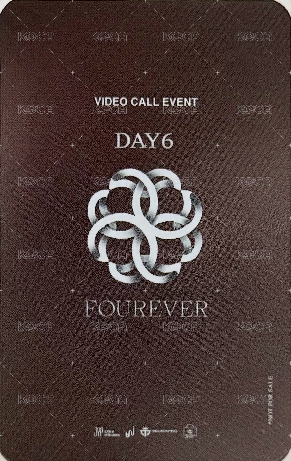 迷八 Mecima 視訊 簽售卡  背面