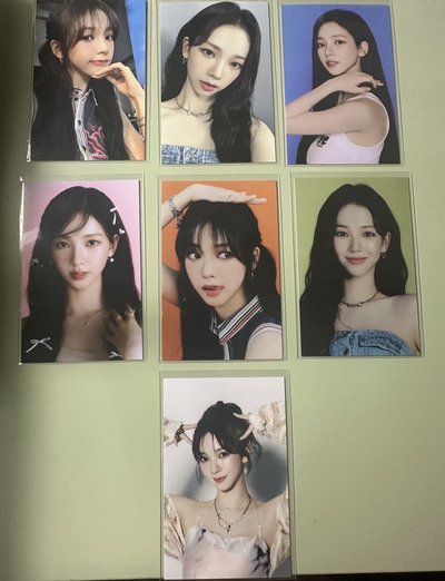 aespa Karina potd展覽 日本場 周邊 小卡