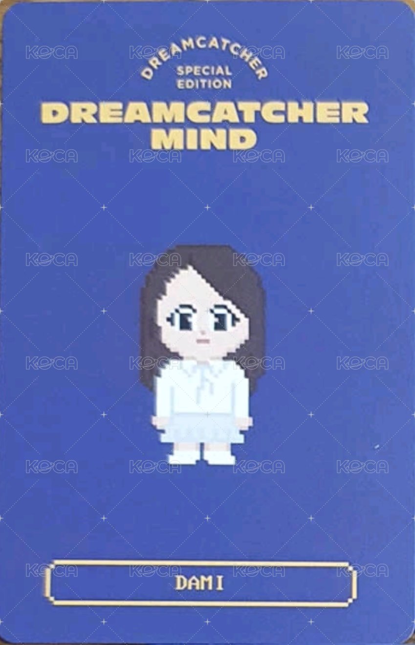 Dreamcatcher Mind 周邊卡  背面