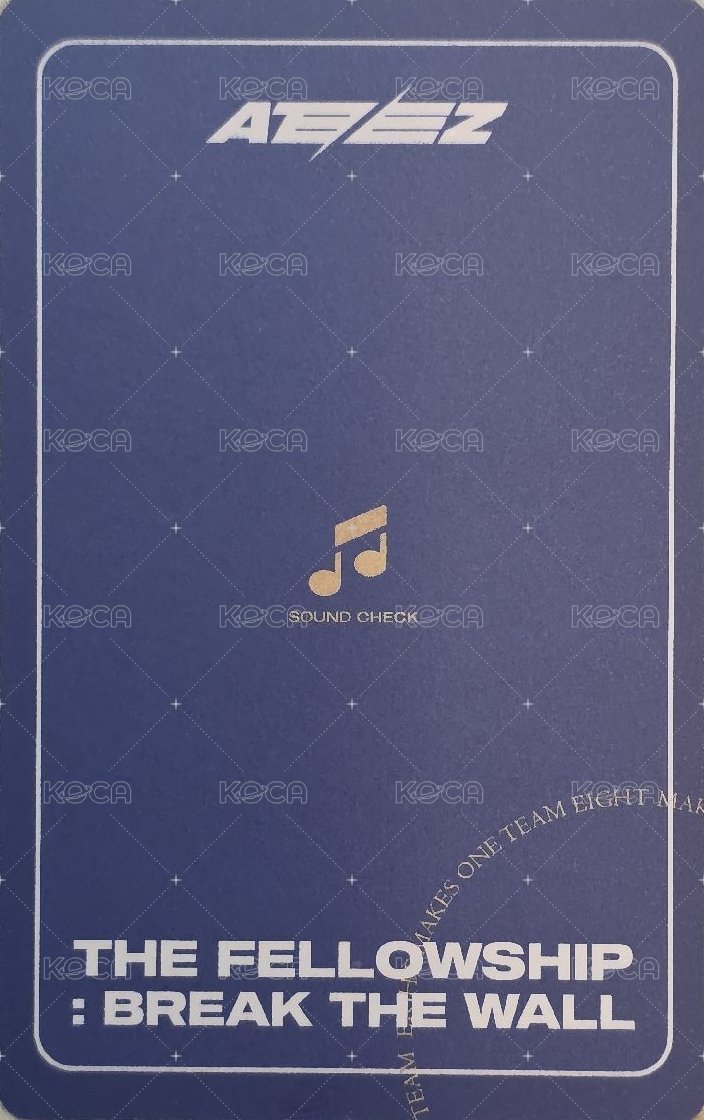 Break the Wall 入場卡 / 場限卡  背面