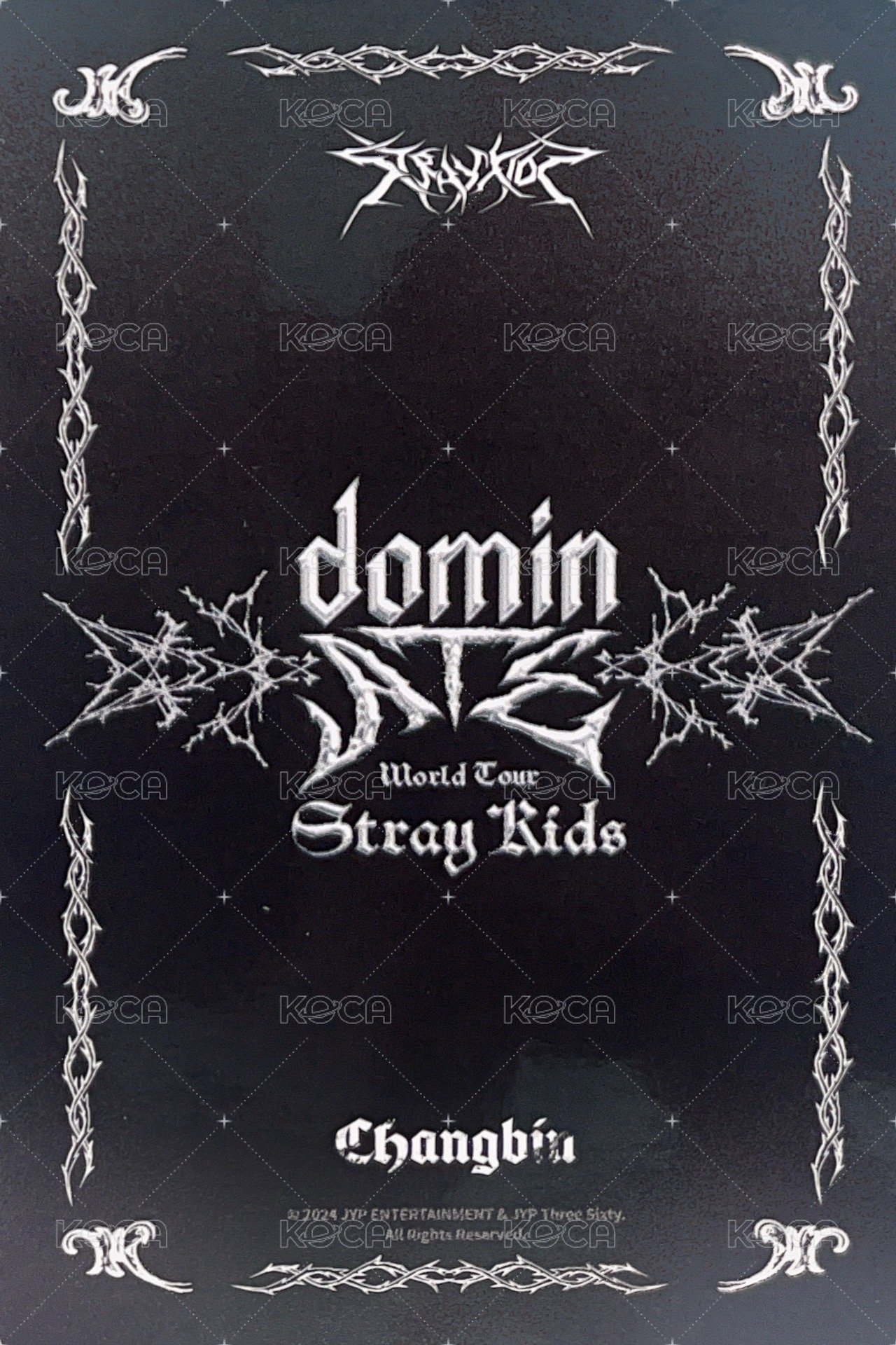 3rd 世巡 線下 滿額卡  背面