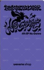 No Genre wvs LOLLA 芝加哥 直播卡  背面