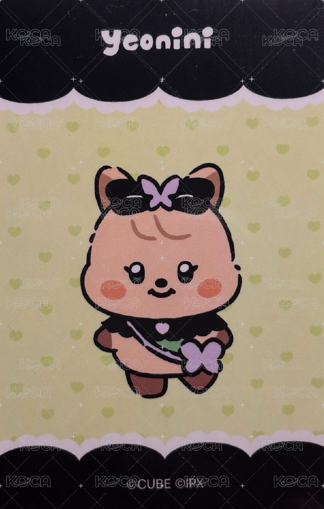 We are 隨機卡  背面